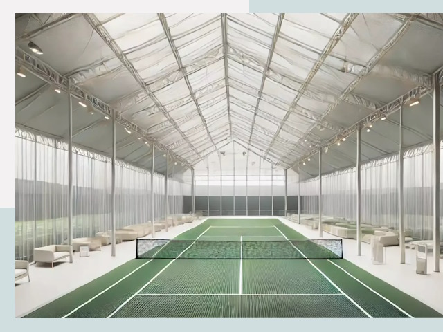 Строительство теннисных кортов в Энгельсе