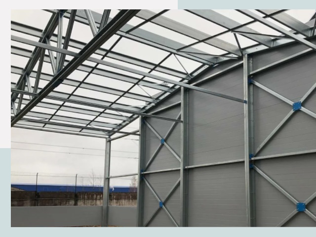 Каркасные ангары от СтальСтрой-Энг по цене от 640 руб.