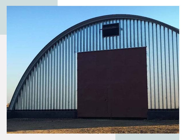 Бескаркасные ангары в Энгельсе