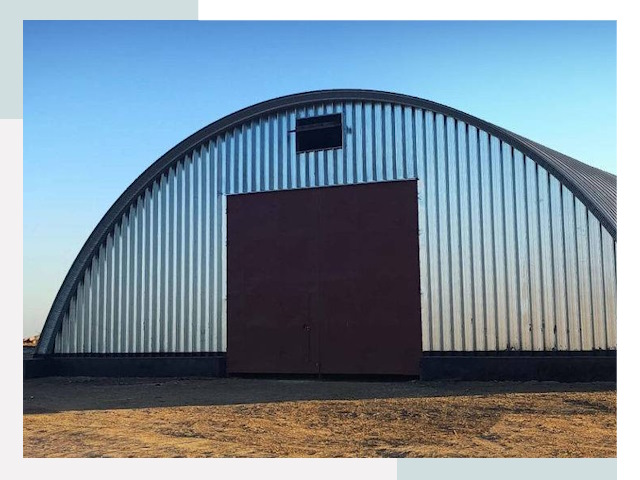 Арочные ангары в Энгельсе