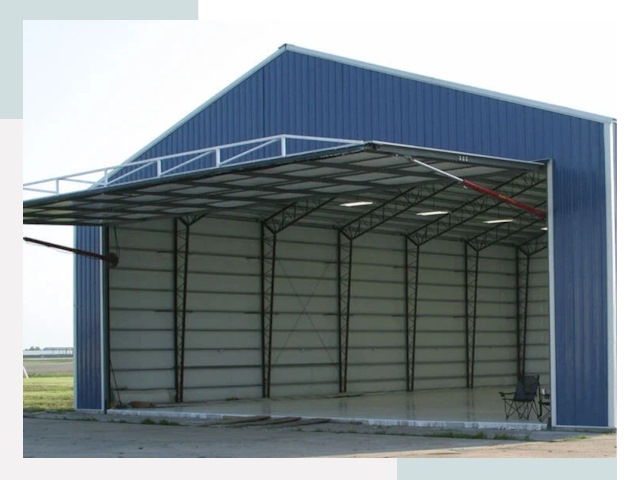 Прямо стенные ангары в Энгельсе