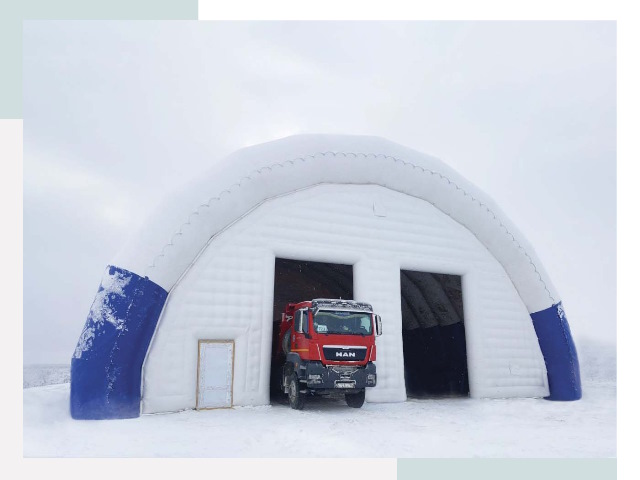 Мобильные ангары в Энгельсе