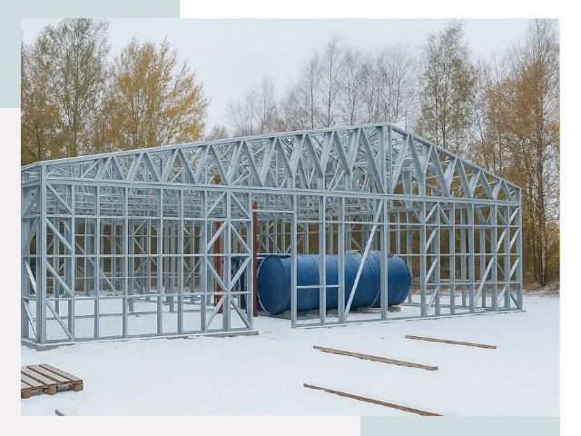 Металлические ангары в Энгельсе