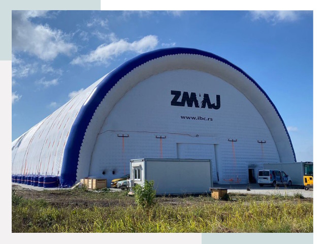 Брендирование ангаров в Энгельсе