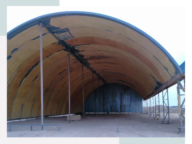 Реконструкция ангаров в Энгельсе