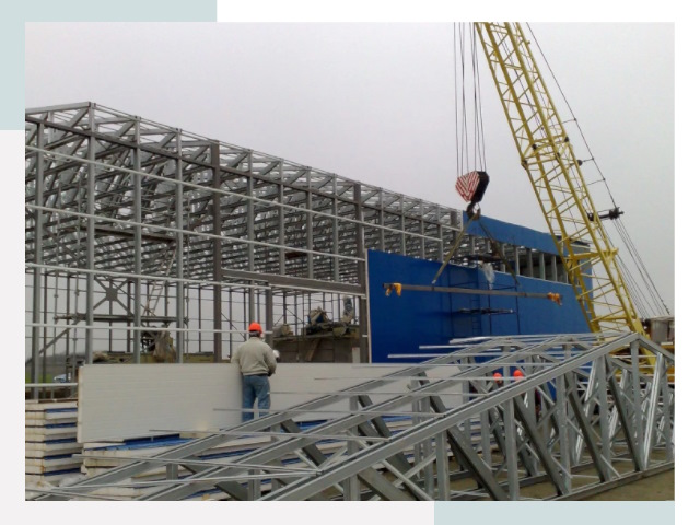 Монтаж ангаров в Энгельсе