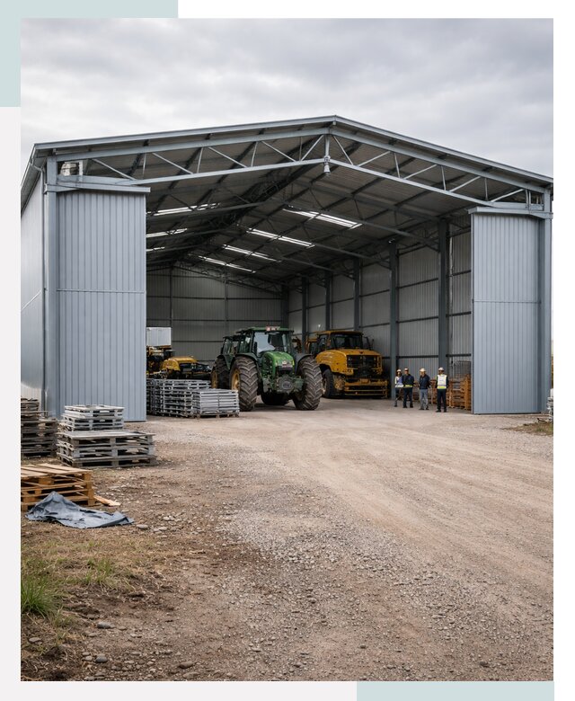 Ангары для сельхозтехники в Энгельсе от 21318 р. | СтальСтрой-Энг