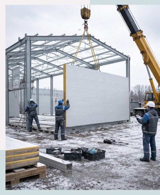 Строительство холодильных складов под ключ в Энгельсе