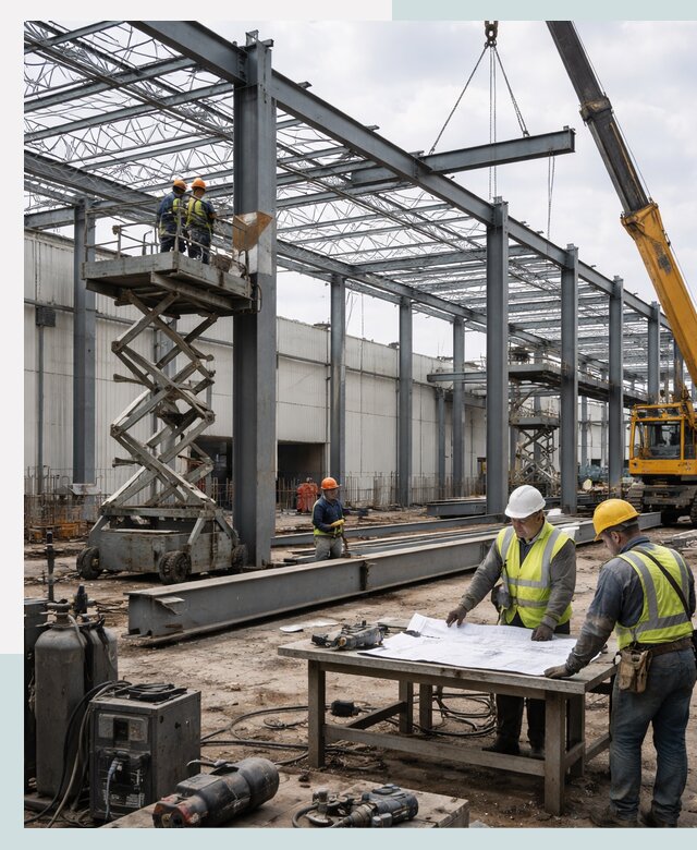 Реконструкция зданий из металлоконструкций в Энгельсе под ключ