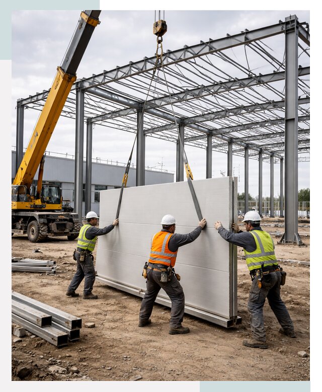 Быстровозводимые здания в Энгельсе от 10126 р. | СтальСтрой-Энг