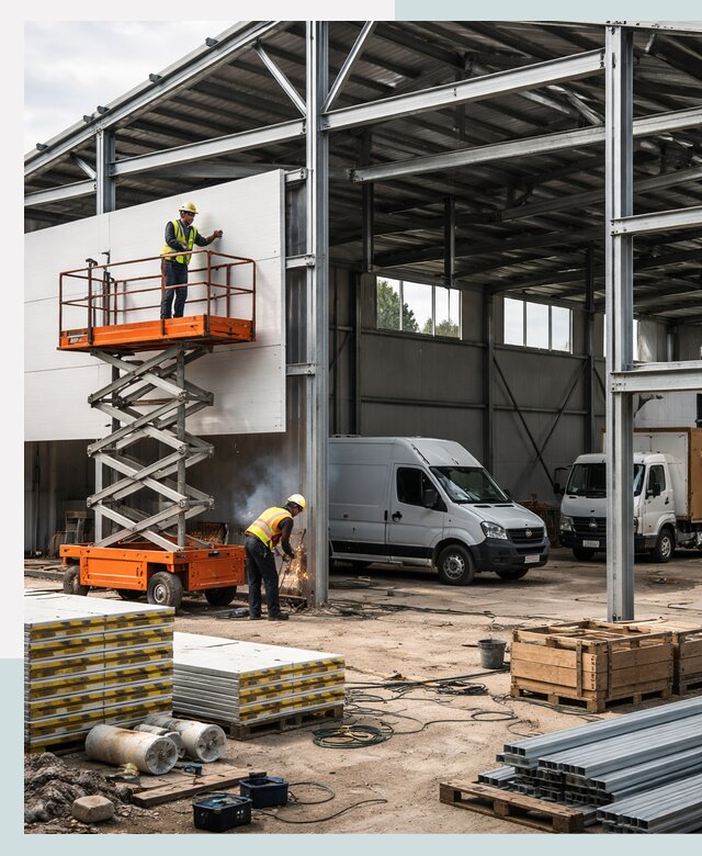 Быстровозводимые здания для автобизнеса в Энгельсе под ключ