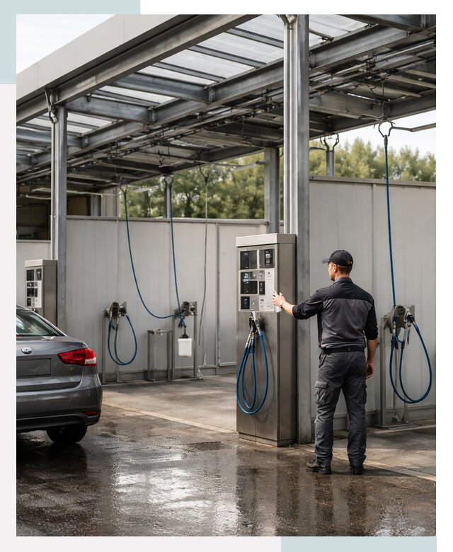 Автомойка самообслуживания в Энгельсе от 692835 р. | СтальСтрой-Энг