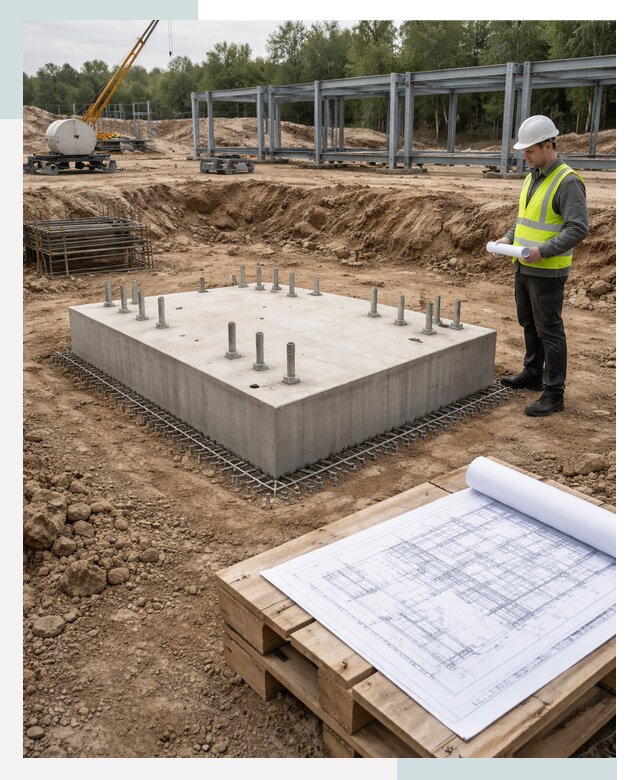 Проектирование фундаментов в Энгельсе от 21318 р. | СтальСтрой-Энг